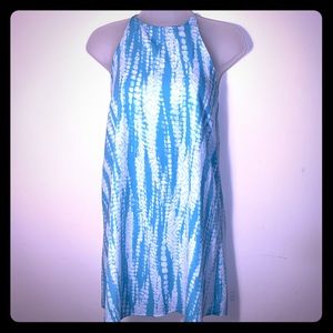 Teal Tie Dye High Next Dress